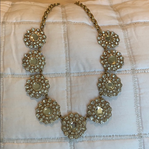 J. Crew crystal statement necklace - Picture 2 of 7